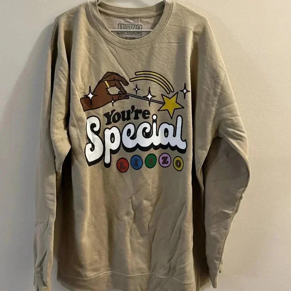 Tops - Lizzo You're Special Concert Tour Crewneck Pullover Sweatshirt - 3X